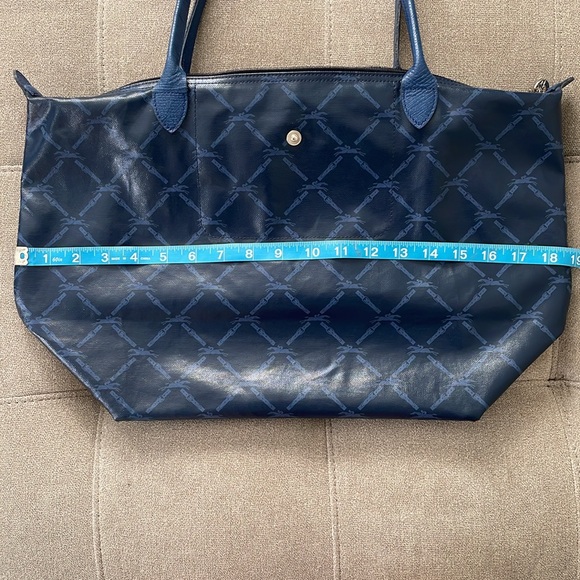 Longchamp Navy Blue Shoulder Bag - Picture 13 of 16